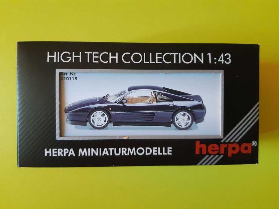 Ferrari 358 TB HERPA 1:43 granatowe