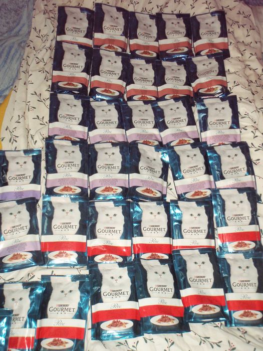 Gourmet Perle 85g Karma mokra kot 50 sztuk 4 smaki