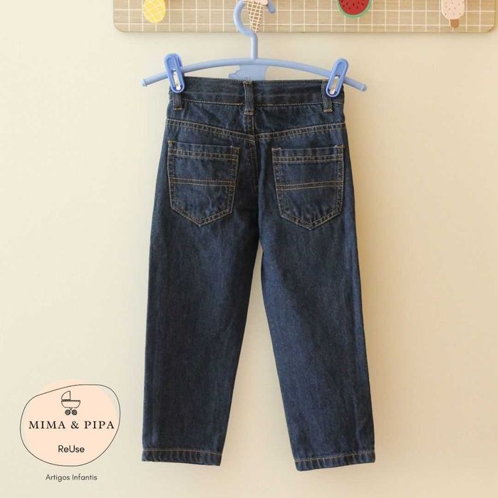 Calças de Ganga Zippy  2/3 anos