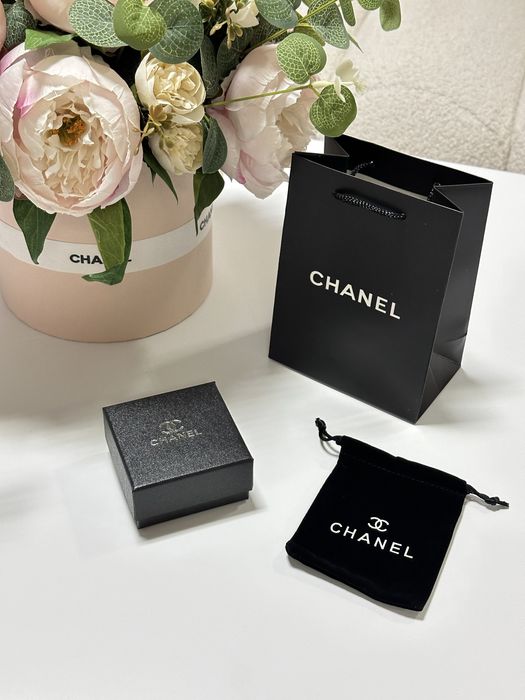 Упаковка для прикрас украшений коробка пакет пильник шанель chanel