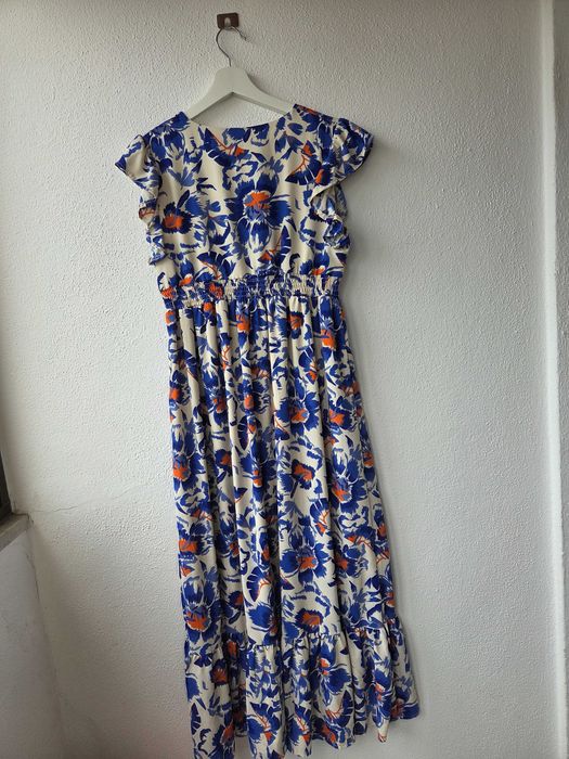 Vestido midi/maxi Lilie Rose, tamanho M/L