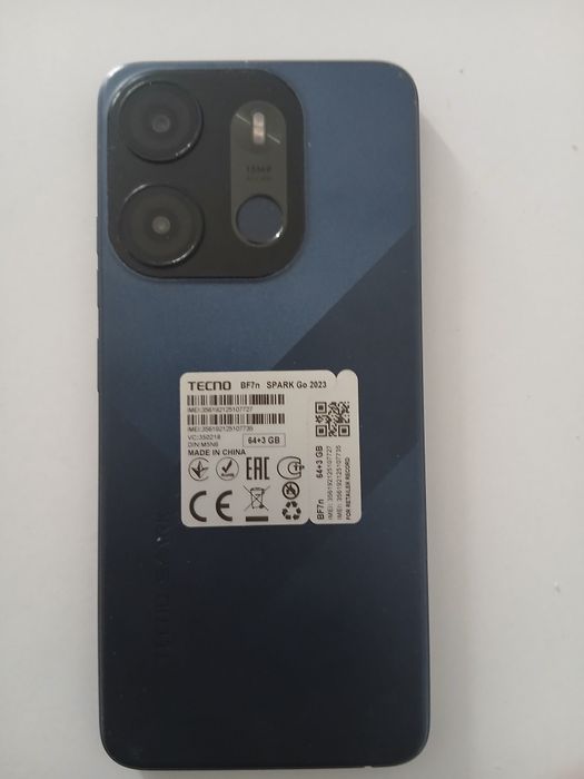 Телефон Tehno Spark Go 2023