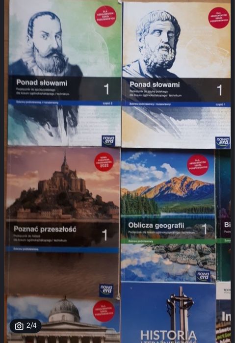 Książki liceum 1 klasa profil podstawowy
