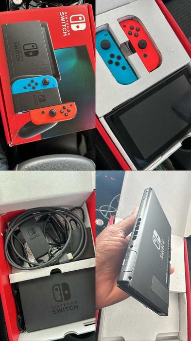 NINTENDO SWITCH  - Bom estado - 2 Jogos incluidos