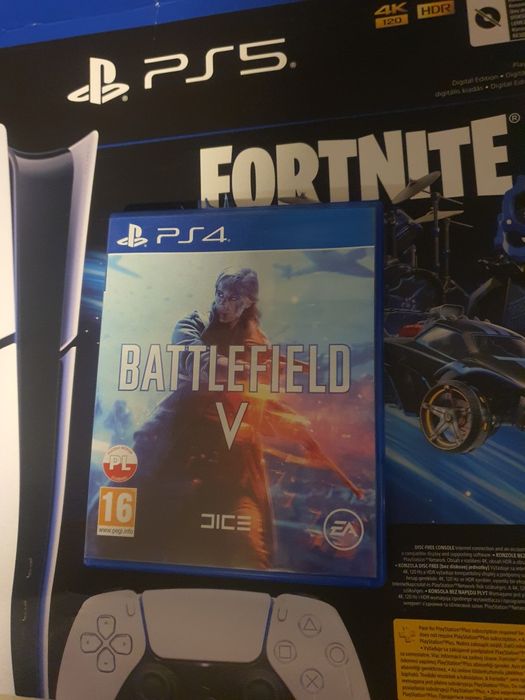 Sprzedam Battlefield 5 Pl Ps4 slim Pro Ps5