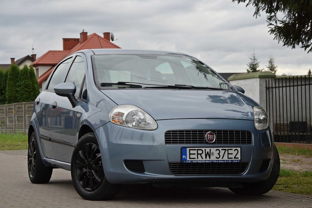 FIAT PUNTO 1.2 65KM Benzyna+LPG Klimatyzacja City Elektryka 2009 ROK!