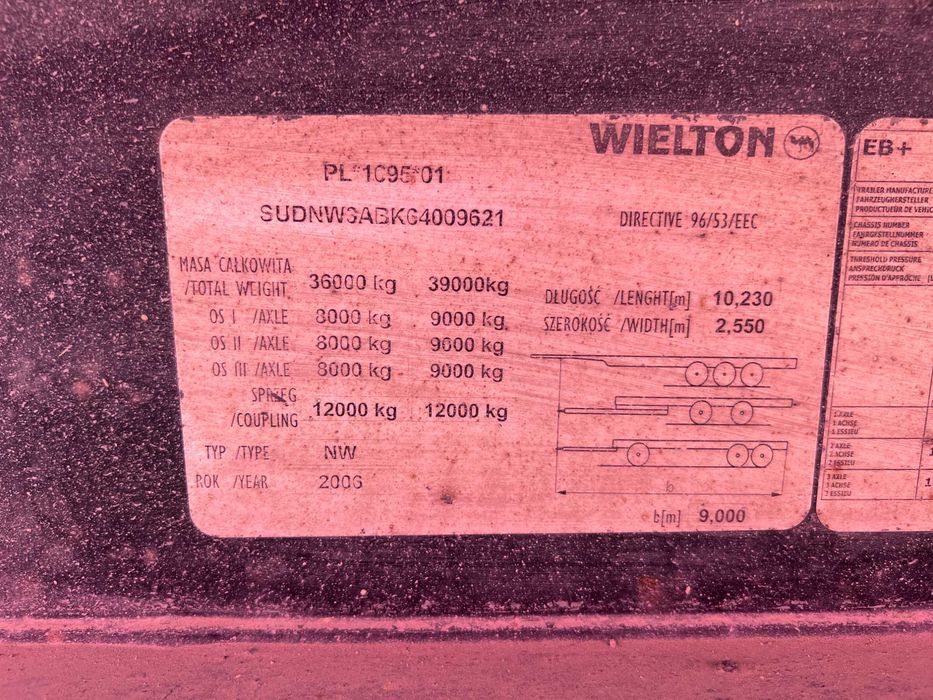Naczepa Wielton NW33AC