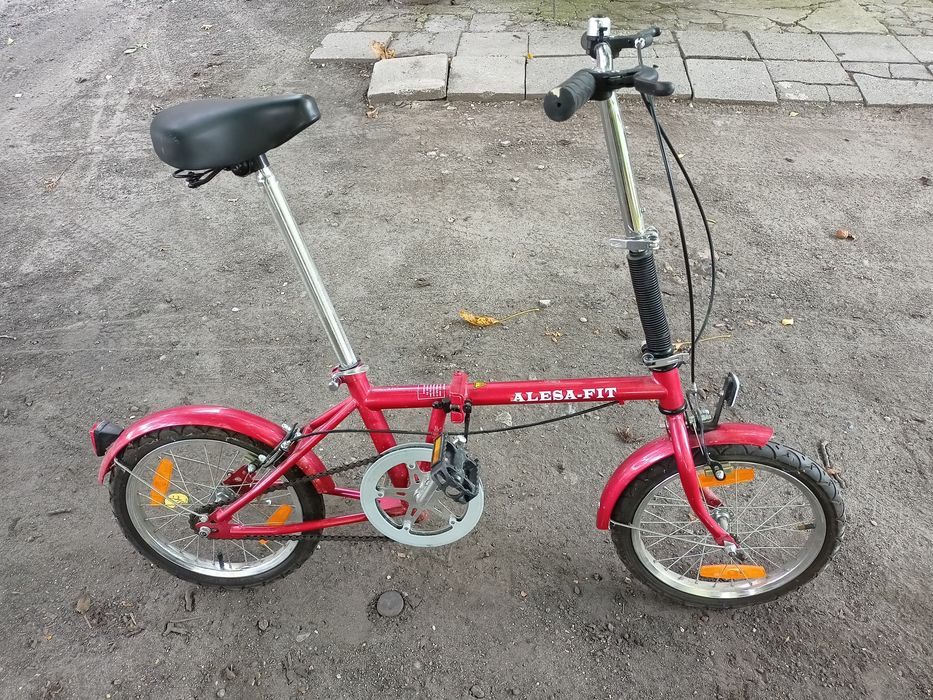 Rower Turystyczny Składany, Rower Mini Składany Koła 16