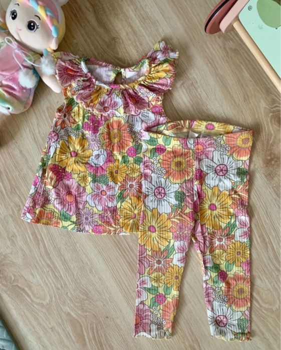 Kolorowy komplet set h&m