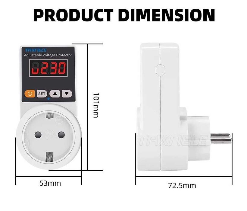 Барьер защита от перепадов напряжения. Реле напряжения.