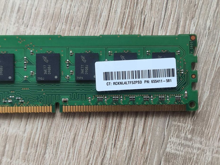 Pamięć RAM Micron MT16JTF1G64AZ-1G6E1 DDR3 8GB PC3-12800U 1600MHz
