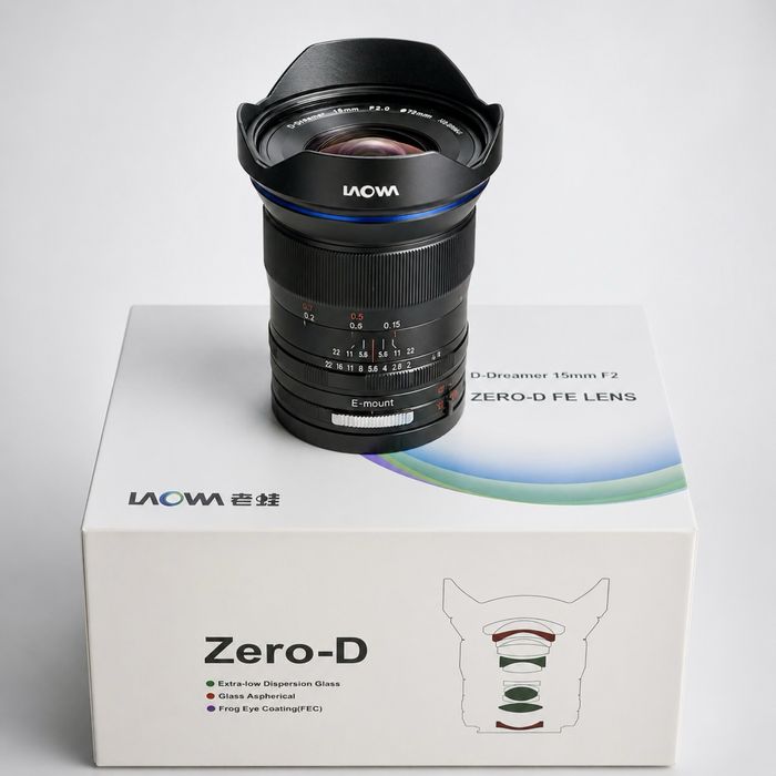Обʼєктив Laowa D-Dreamer 15mm F2 Zero-D FE  Sony E  стан нового