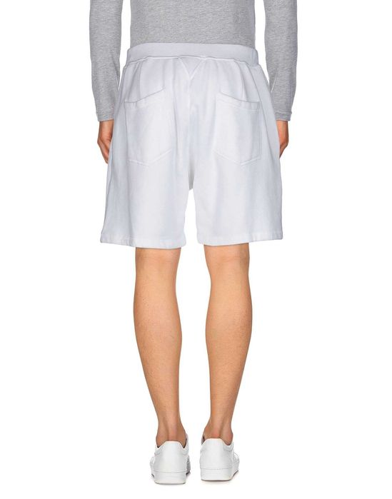Dsquared2 ICON logo prints shorts białe spodenki bawełniane w rozmiarze L 100% oryginal