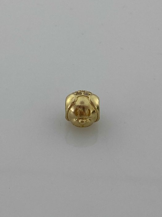 Złoty element charms na bransoletkę Pandora, Próba 585. Nowy (466)