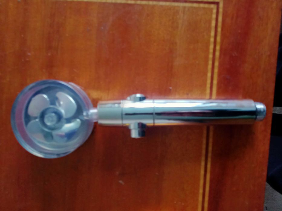 Турбо лійка для душу з вентилятором та фільтром(ВОДЗБЕРЕГАЮЧА НАСАДКА)