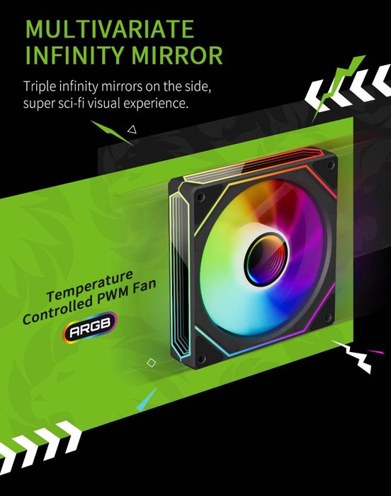 GameMax IceBurg 240V Digital BK, płynna chłodnica procesora 240mm ARGB