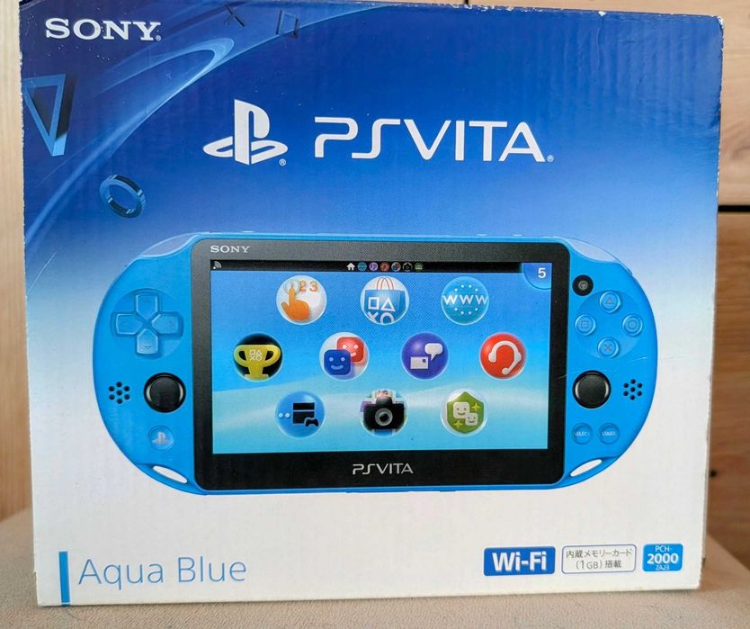 PsVita Slim Aqua Blue