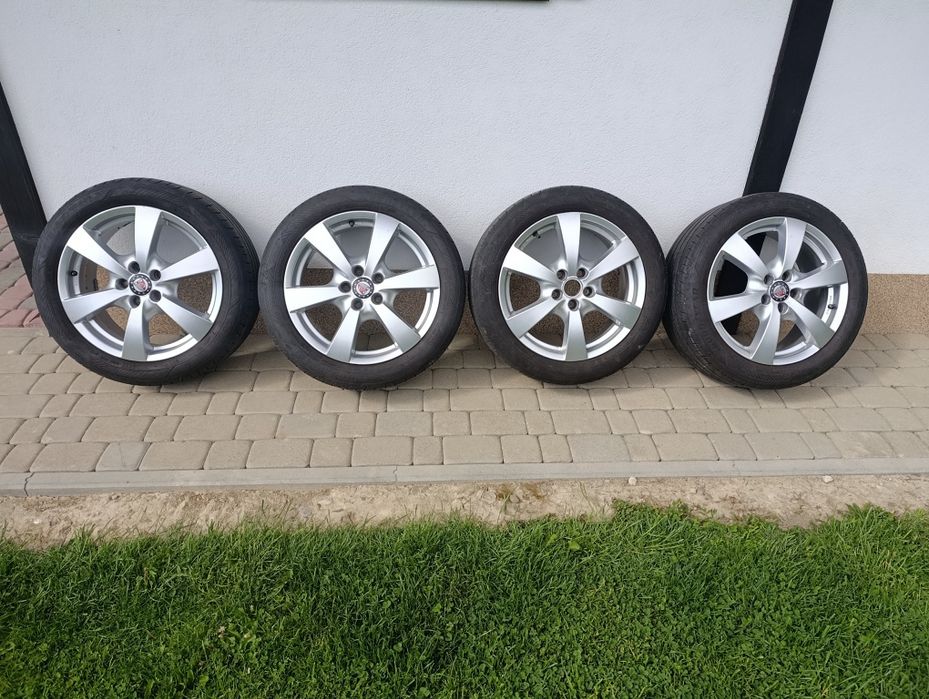 Alufelgi 17 5x108 z oponami Goodyear 215/50/17