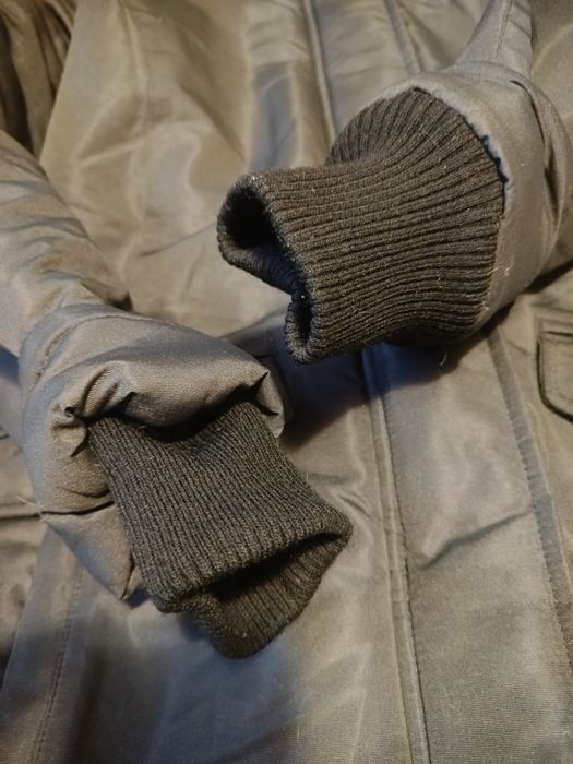 Парка dasti на овчині XS, в подарунок шарф та шапка