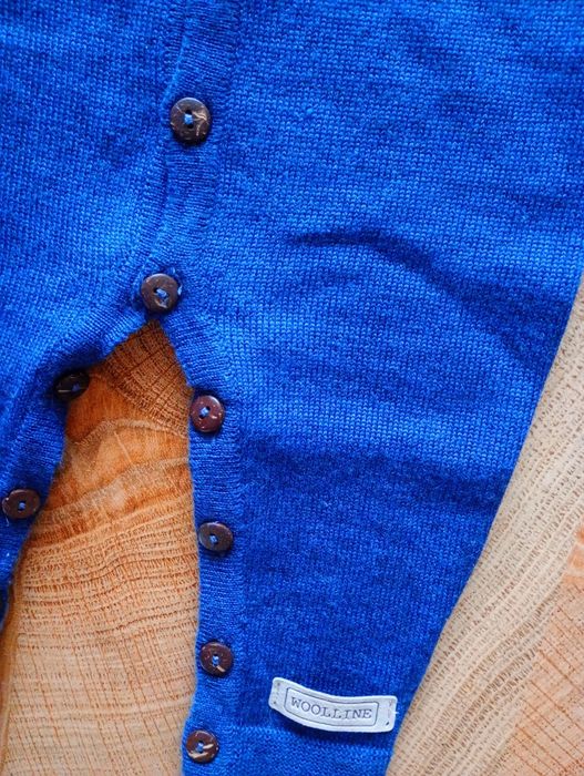 Pajac, kombinezon merino 56/62 jak nowy