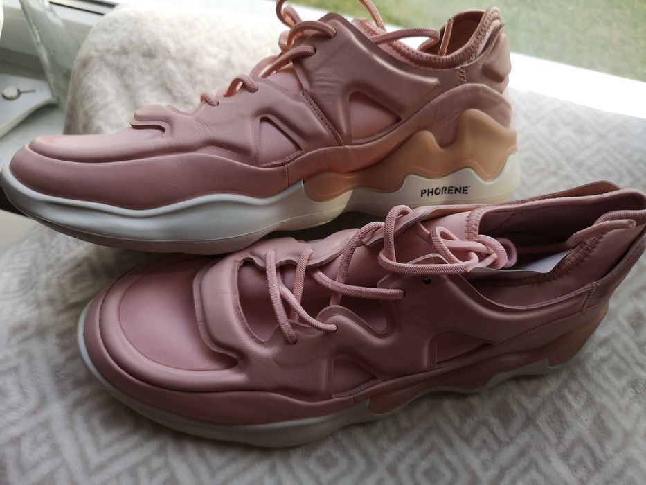 Ecco Phorene Sneakersy. Ultra lekkie, skóra naturalna, roz.41 jak Nike