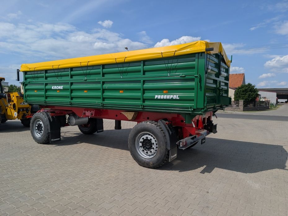 Przyczepa wywrotka 18 ton trzystronna Krone