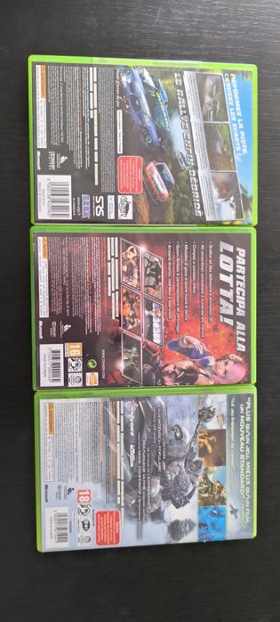 Tekken 6/Sega rally/Call of duty modern warfare 2 Xbox 360