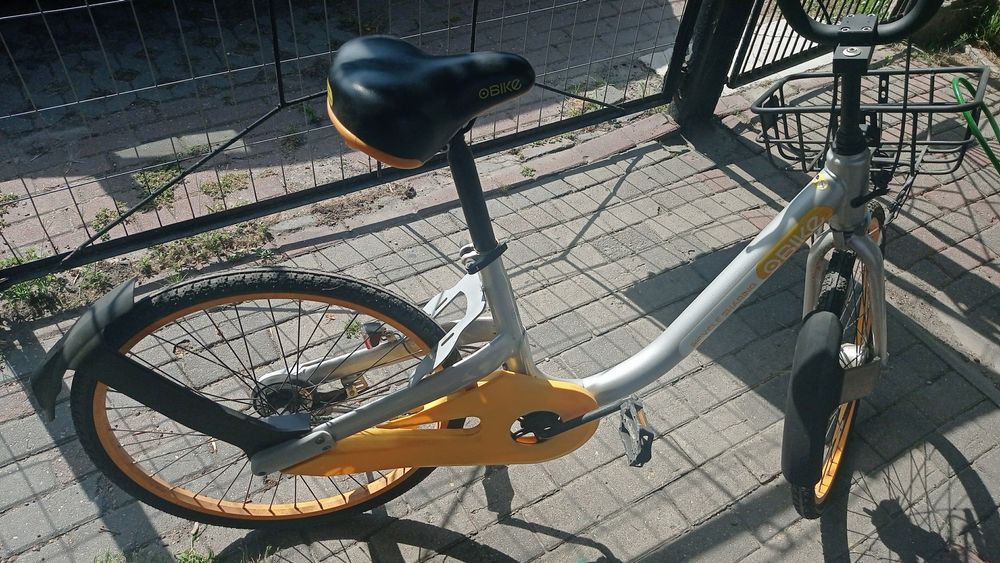 Rower miejski oBike.