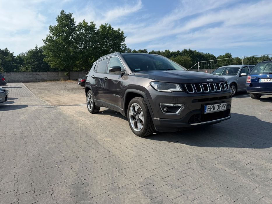Jeep Compass 1.4 Benzyna 140 KM Limited | 2019 | Pewny przebieg 43 000 km