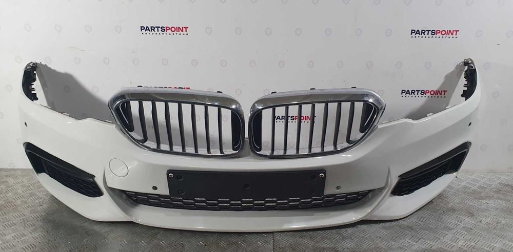 Бампер передній M пакет в зборі колір 300 BMW G30 2016-2020р оригінал