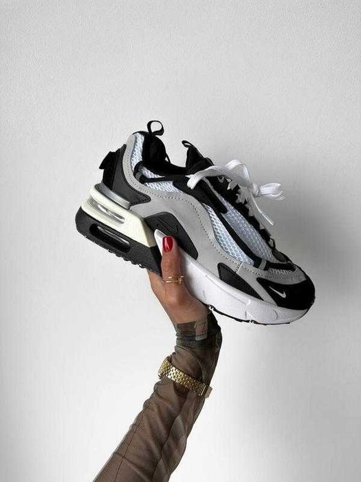 ‼️БЕЗ ПЕРЕДОПЛАТИ‼️Кросівки Жіночі Nike Air Max Furyosa NRG Black Silver White DC7350-001 /Кроссовки женские Найк Фуриоза/Nike Фуріоза