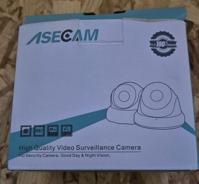 Cameras de vídeo vigilância + cartão memória