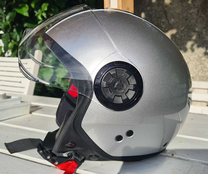 Capacete aberto Novo, tamanho L