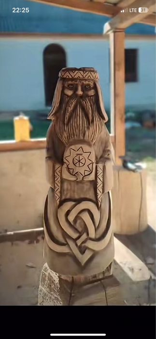 Кумири словянських богів Велес Род Перун Макош Морена Лада