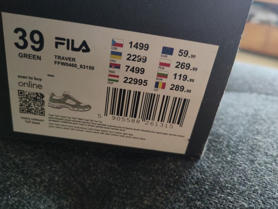 Buty damskie FILA 39