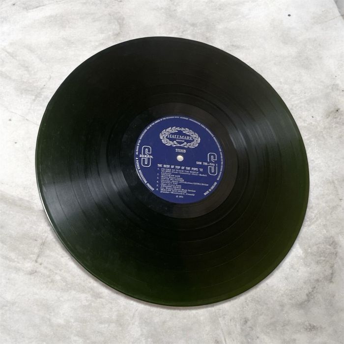 Disco Vinil "The Best of Top of the Pops '72" – Hallmark Records