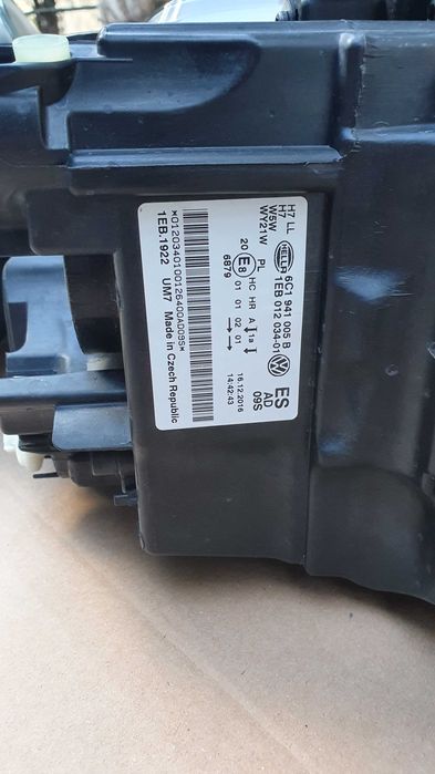 Фари VW Polo 5 Polo 6C Hella фари поло 5 Хелла рестайл