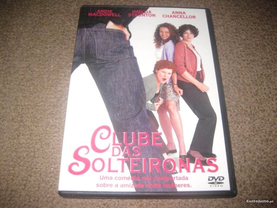 DVD Clube das Solteironas Filme Andie MacDowell Legendas PORTUG Imelda