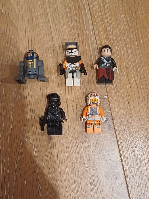 Lego star wars commmander cody chirru luke astromech tie pilot