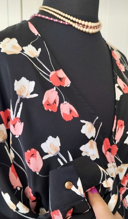 Długa nowa sukienka plus size Missguided plus long tall dress 48 50