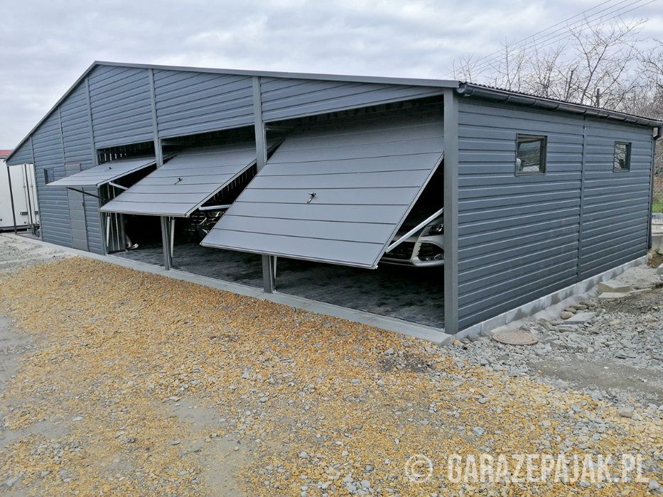 Garaż blaszany 7x5.5m ,garaże blaszane , blaszaki,wiaty,hale