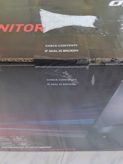 MSI Monitor Optix MAG271CQR 27" WQHD LED (New & Sealed)64750728233219122