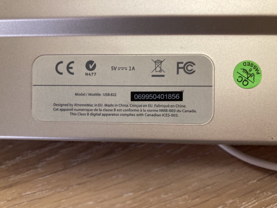 Саундбар Xtrememac Tango Sound Bar Silver