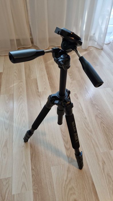 Statyw fotograficzny Slik Pro 340DX + Głowica 3D Slik SH-705E – Stan BDB!