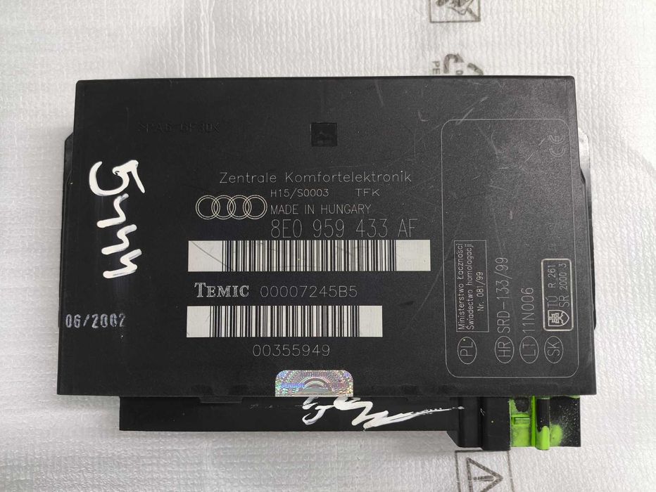 Audi A4 B6 - modulo confort