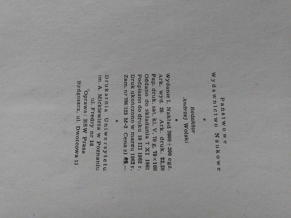 "Zarys prawa zobowiązań" Witold Czachórski