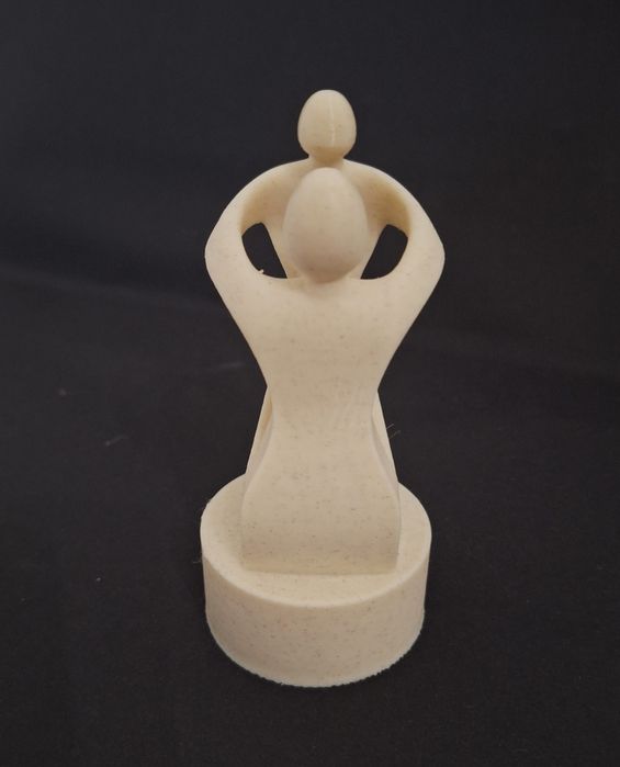 Dia da mãe estátua 3D