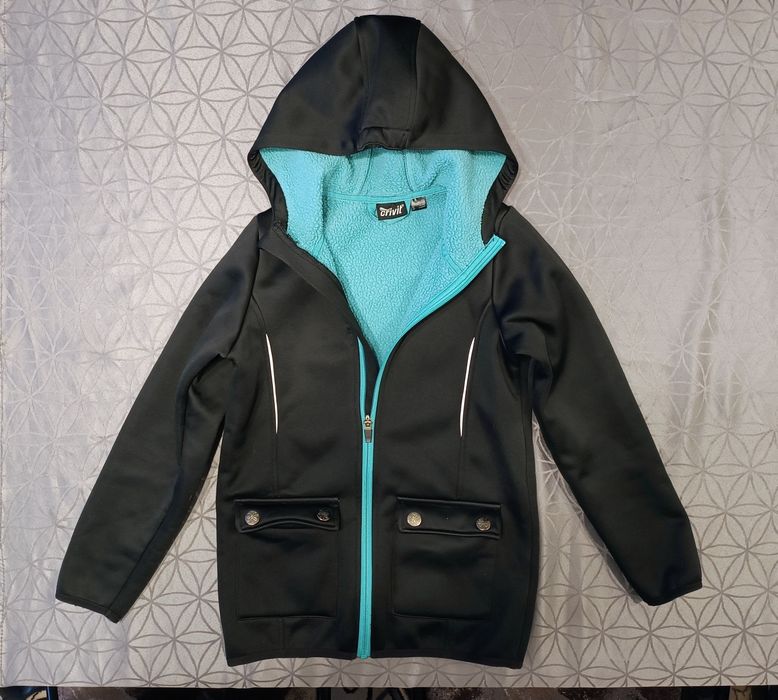 Bluza dziewczęca softshell, rozmiar 134/140, 8-10 lat