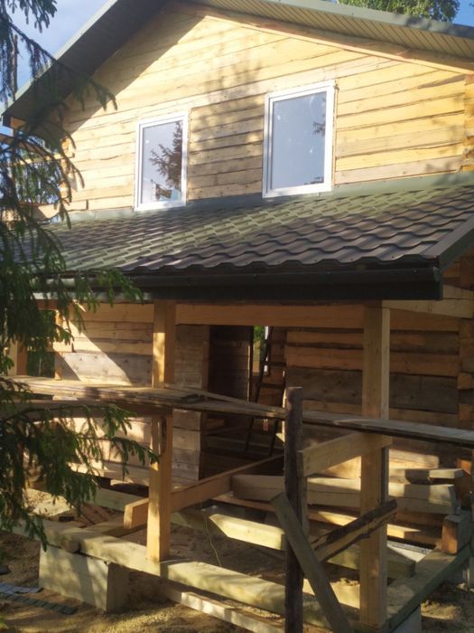 Продаж будинку з брусу 90 кв.м у Карпатах