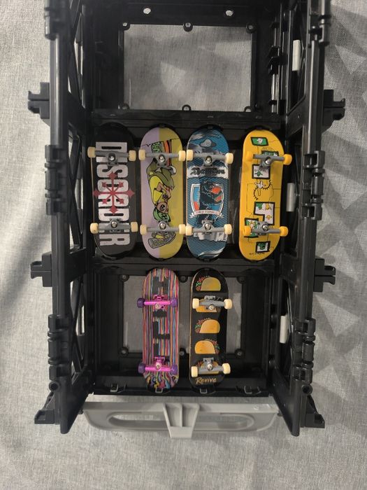 Składany skatepark tech deck fingerboard